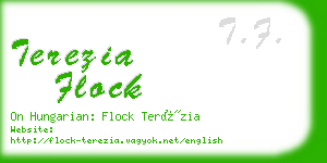 terezia flock business card